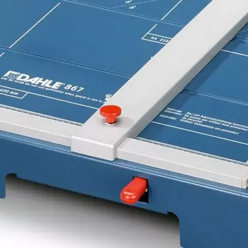 Cortador de papel Dahle 867 3,5 mm 35 folhas 46 cm comprimento de corte