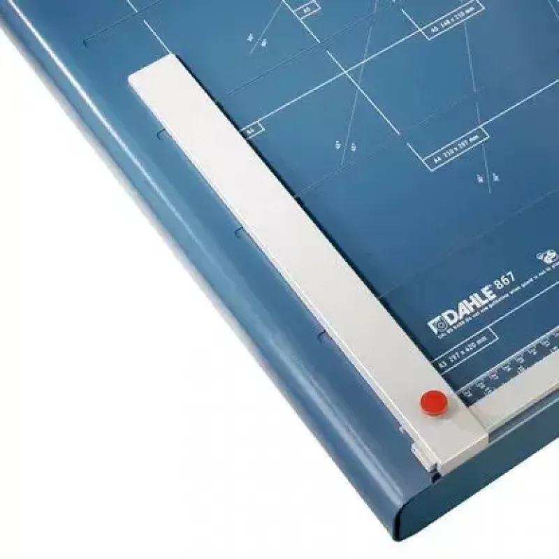 Cortador de papel Dahle 867 3,5 mm 35 folhas 46 cm comprimento de corte