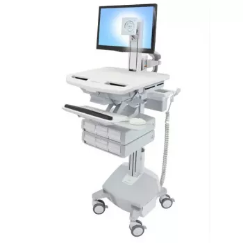 Carrinho multimédia Ergotron StyleView alumínio cinzento branco