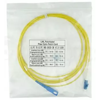 Cabo de fibra ótica BlueOptics SFP2122BU15MK LC SC G.657.A1 15 m Amarelo