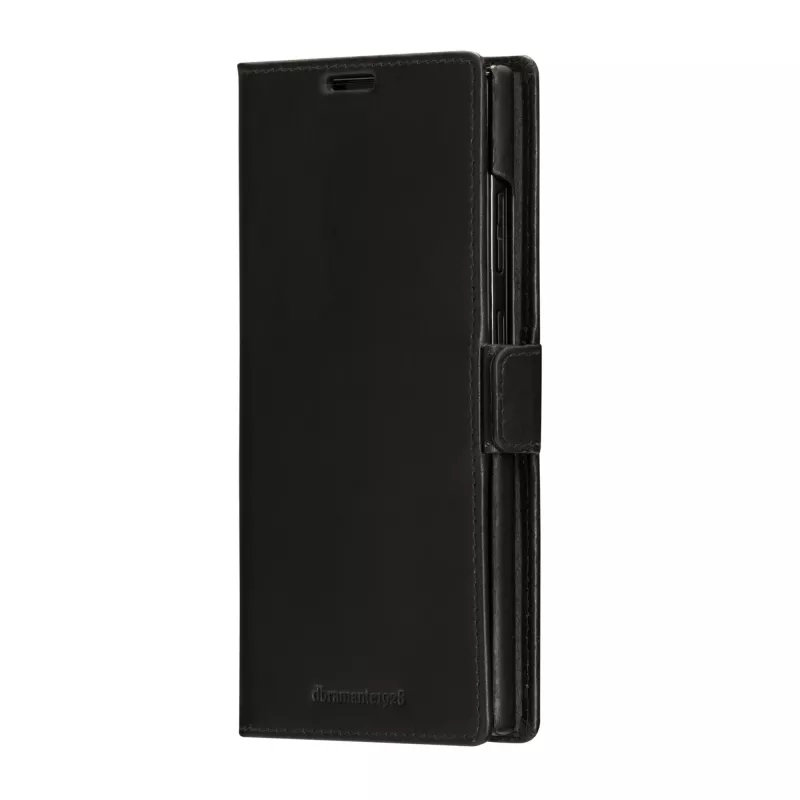 Capa tipo carteira para telemóvel dbramante1928 Lynge para Samsung Galaxy S23 Ultra — preto, 3 compartimentos para cartões, compatível com 6,8 polegadas