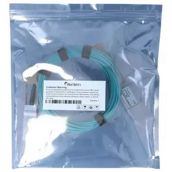 Cabo de fibra ótica InfiniBand BlueOptics EX-QSFP-8LC-AOC15M-BO 15 m