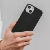Woodcessories Bio Case capa para telemóvel preta iPhone 14 Plus 17 cm