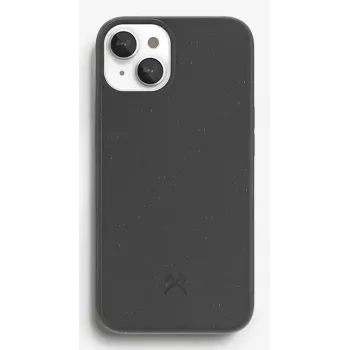 Woodcessories Bio Case capa para telemóvel preta iPhone 14 Plus 17 cm