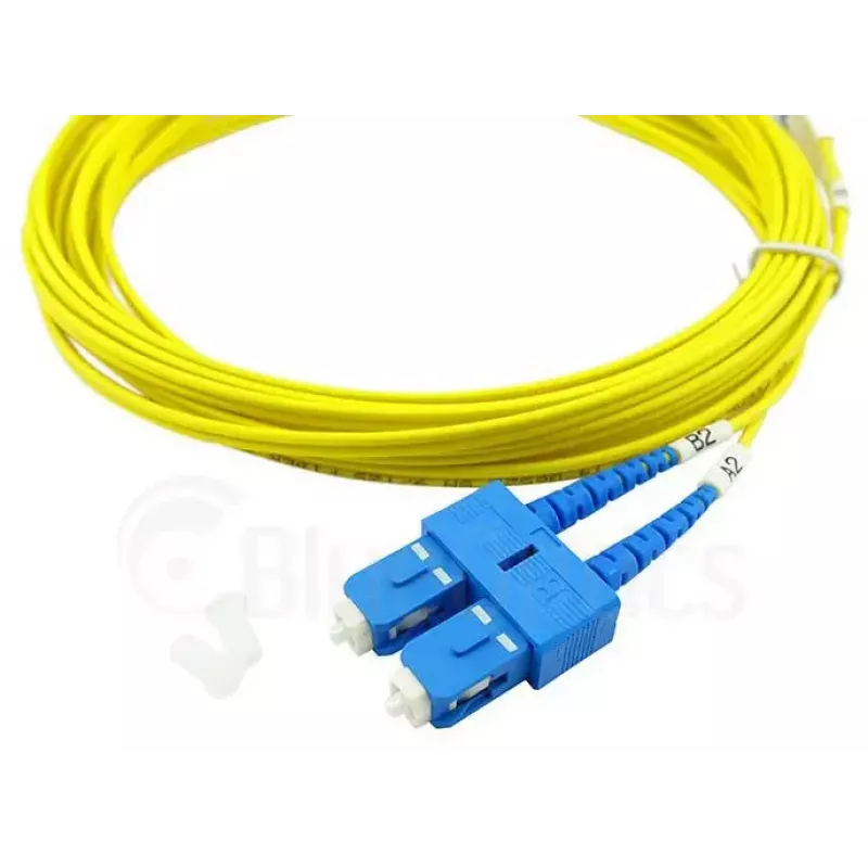 Cabo de fibra ótica BlueOptics CAB-SMF-SC-SC-20 20 m G.657.A1 conector SC