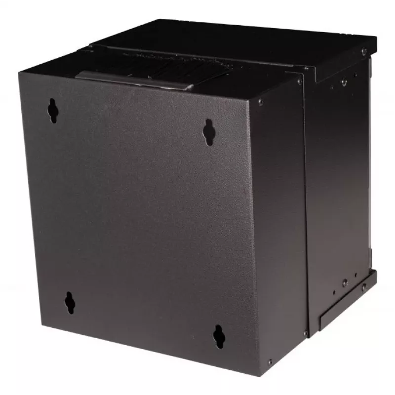 Armário de parede EQUIP EWM-06-3030-B 6U, 312 mm de largura, 300–330 mm de profundidade, preto