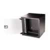 Armário de parede EQUIP EWM-06-3030-B 6U, 312 mm de largura, 300–330 mm de profundidade, preto