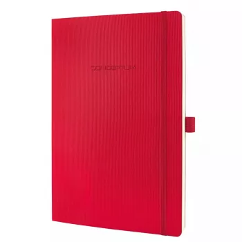 Bloco de notas Sigel Conceptum A4 194 folhas vermelho