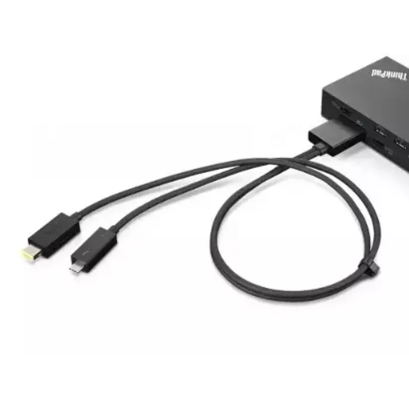 Lenovo 4X90U90616 adaptador gráfico USB preto