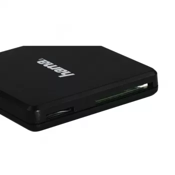 Hama 00124156 leitor de cartões USB 3.2 Gen 1 (3.1 Gen 1) Type-A preto