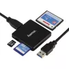 Hama 00124156 leitor de cartões USB 3.2 Gen 1 (3.1 Gen 1) Type-A preto