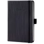 Caderno Sigel CO132 A6 194 folhas preto