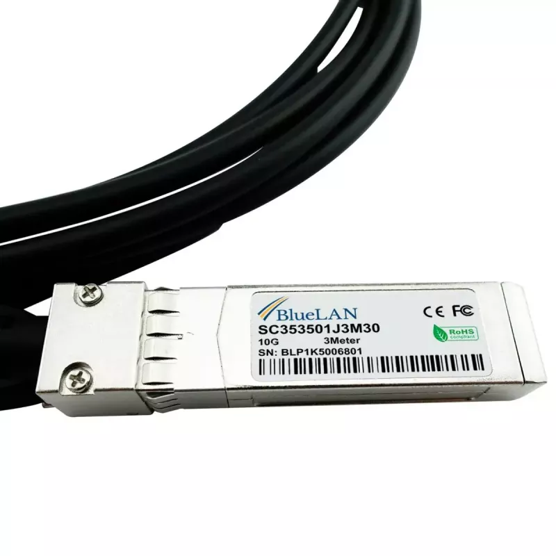 Cabo SFP+ BlueOptics SFP-10G-DAC-0.5M 0,5 m macho/macho
