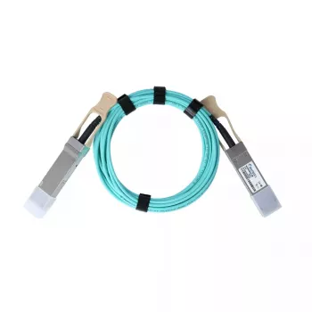 Cabo de fibra ótica InfiniBand BlueOptics QSFP28-100G-AOC-15M-H3-BO 15m macho