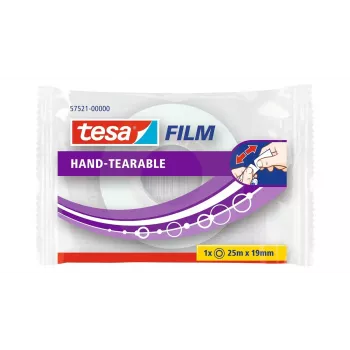 Fita adesiva TESA 57521-00000-01 transparente polipropileno 25 m 19 mm