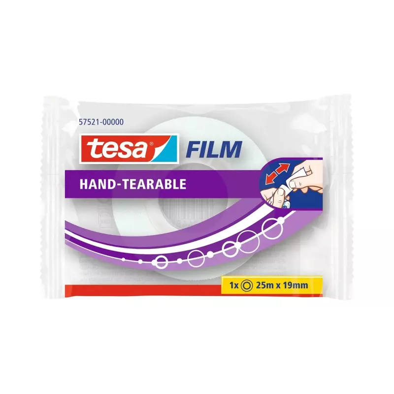 Fita adesiva TESA 57521-00000-01 transparente polipropileno 25 m 19 mm