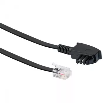 Cabo Schwaiger 6,0 m RJ-12 - TAE-F 6 m preto