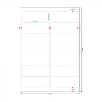 Etiquetas autoadesivas MediaRange MRINK146