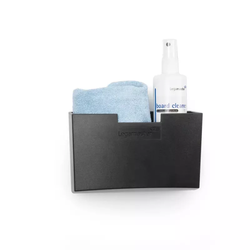 Suporte para marcadores de quadro Legamaster acessório para quadro de vidro preto
