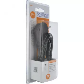 Cabo de alimentação Schuko/C13 M/F 1,8 m Schwaiger CK80531