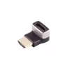 Adaptador de cabo HDMI-A ShiverPeaks SP10-01051 Preto Prateado