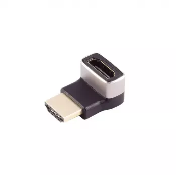 Adaptador de cabo HDMI-A ShiverPeaks SP10-01051 Preto Prateado
