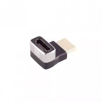 Adaptador de cabo HDMI-A ShiverPeaks SP10-01051 Preto Prateado