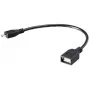Cabo Micro-USB Akasa AK-CBUB25-15BK 0,15 m