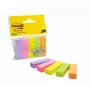 Bloco de notas adesivas 3M 670-5 retangular multicolor 100 folhas autocolante