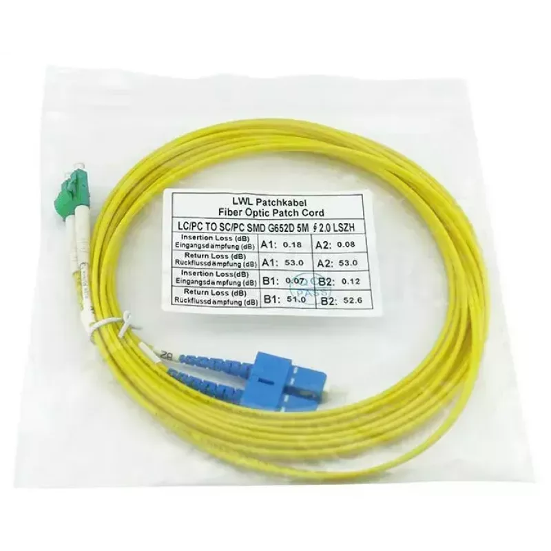 Cabo de fibra ótica InfiniBand BlueOptics SFP3132BU7.5MX 7,5 m LC SC