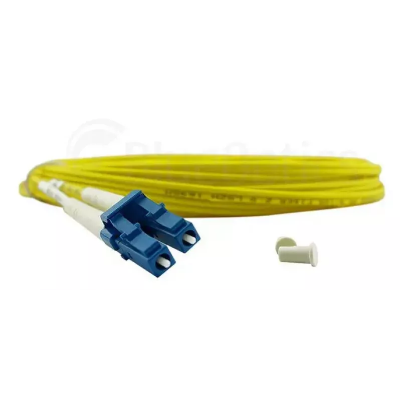 Cabo de patch de fibra ótica BlueOptics SFP3131BU1MK 1 m G.657.A1 LC–LC 9 µm duplex integral amarelo