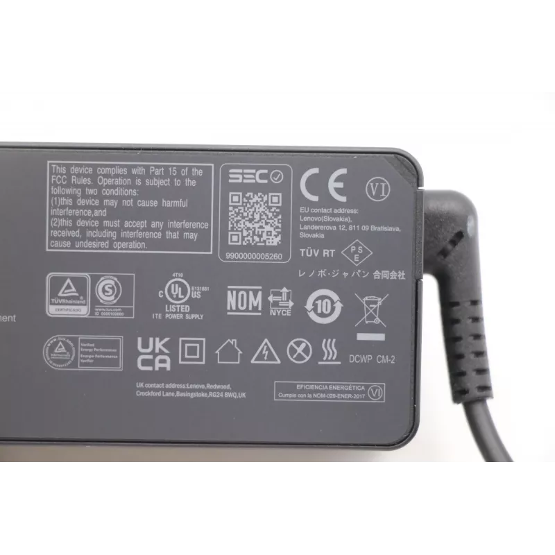 Fonte de alimentação Lenovo 5A10W86251 interior 65 W preto
