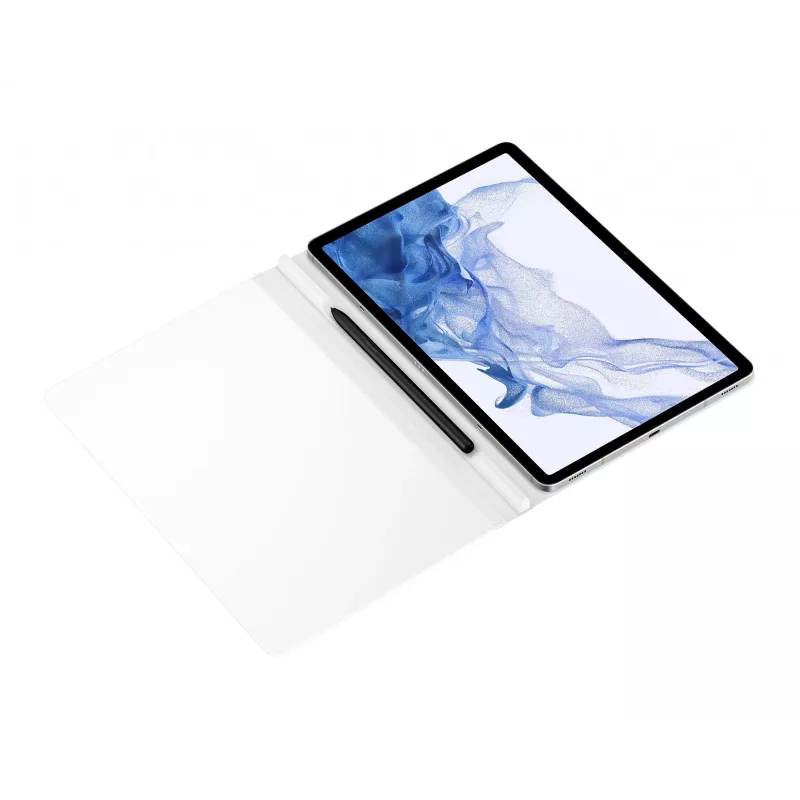 Capa tipo folio Samsung EF-ZX700P 11 polegadas branca para Galaxy Tab S8 S7