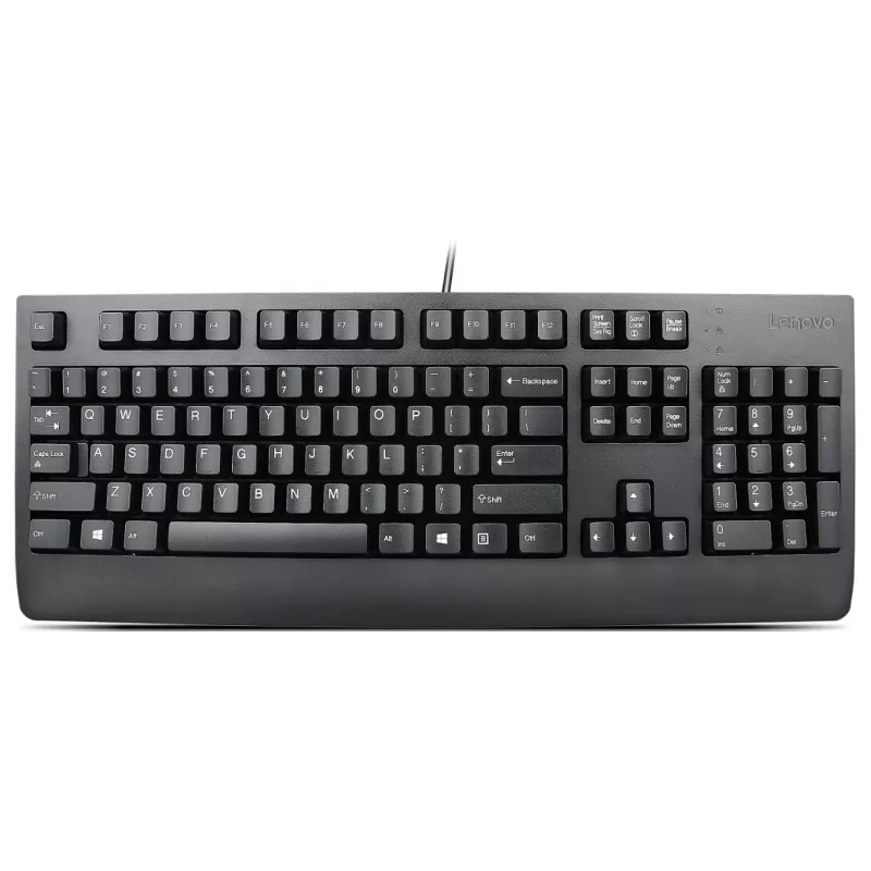 Lenovo Preferred Pro II Teclado universal USB QWERTY polaco preto