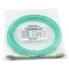 BlueOptics 050502T512000001M-BO Cabo de patch de fibra ótica duplex (compatível com Corning), LC-UPC/LC-UPC, multimodo OM3 50/125 µm, 1 m