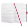 Caderno de notas Sigel JN104 A6 174 folhas rosa pautado capa dura