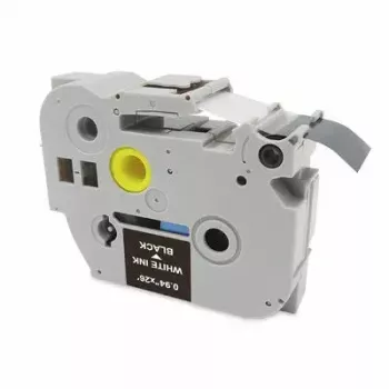 Fita para impressora MediaRange MRBTZ355 branca 2,4 cm x 8 m