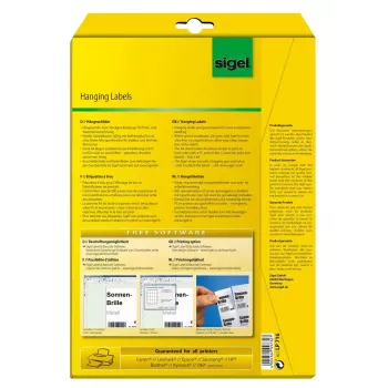 Etiquetas para impressora brancas Sigel LP716