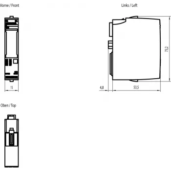 Siemens 6ES7132-6BF01-0AA0 fonte de alimentação para interior multicolor