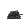 Teclado Hama MKC-650 escritório USB QWERTZ alemão antracite, preto