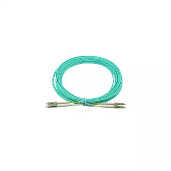 BlueOptics 10G-SR-1M-BO Cabo de patch de fibra ótica duplex (compatível com Myricom), LC-UPC/LC-UPC, multimodo OM3 50/125 µm, 1 m