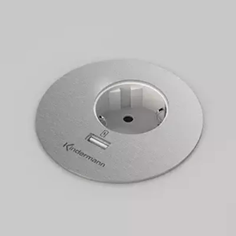 Tomada de embutir tipo F Kindermann 7449000041