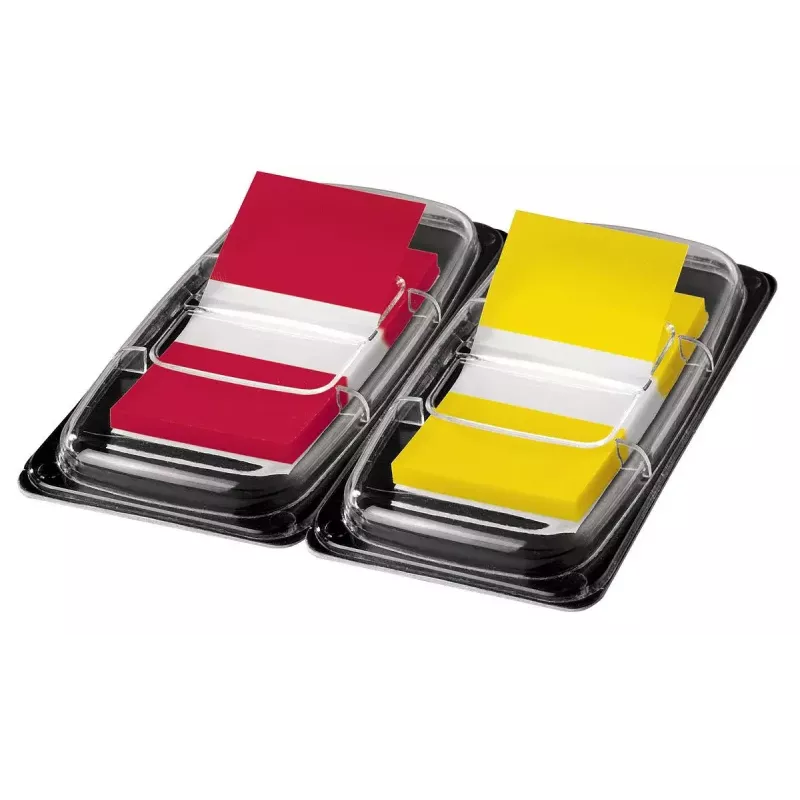 Marcadores Sigel HN496 flexível vermelho amarelo 100 unid.