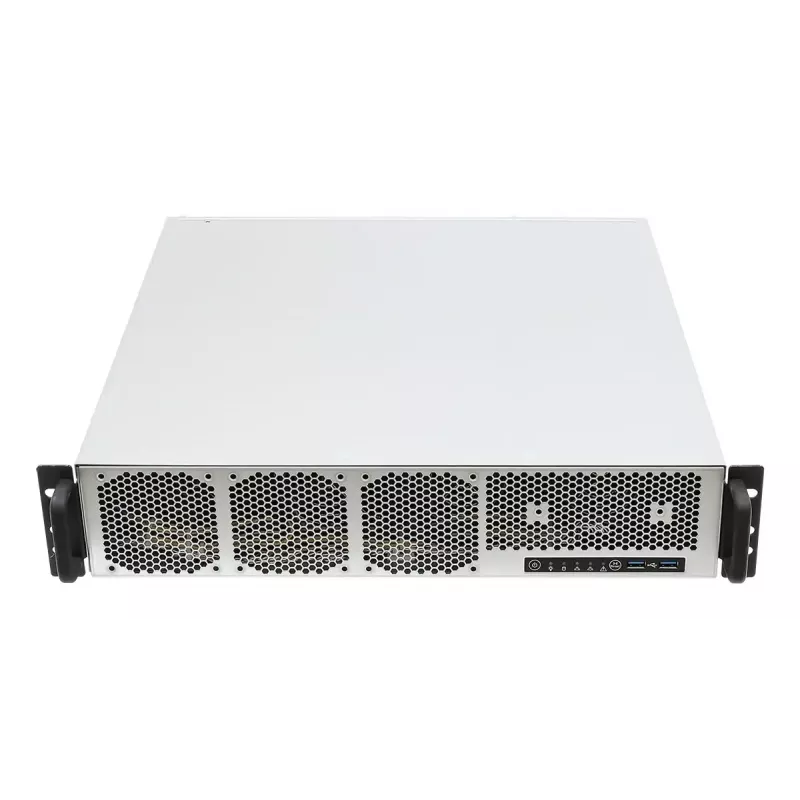 Servidor barebone ASRock 2U1G-B650 Rack 2U, chipset AMD B650, LGA 1718, 2 compartimentos de 2,5 polegadas, fonte de alimentação 1000W, DDR5, Aspeed AST2600, 5×USB-A, Gigabit Ethernet