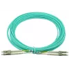BlueOptics 050502T512000003M-BO Cabo de patch de fibra ótica duplex (compatível com Corning), LC-UPC/LC-UPC, multimodo OM3 50/125 µm, 3 m