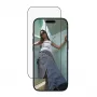Película protetora de ecrã PanzerGlass SAFE. by para iPhone 17 Pro — película PET ultra larga com moldura preta, aplicação a seco, resistente a riscos e choques