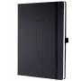 Bloco de notas Sigel CONCEPTUM 194 folhas preto