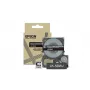 Etiqueta Epson LK-5LBJ preto azul transferência térmica 1,8 cm