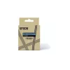 Etiqueta Epson LK-5LBJ preto azul transferência térmica 1,8 cm