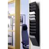 Expositor de folhetos Durable FLEXIBOXX 12 compartimentos preto